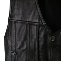 Gilet de motard Aviator, gilet de moto élégant pour hommes, cuir de qualité supérieure, personnalisable, imperméable, coupe-vent, respirant, tendance