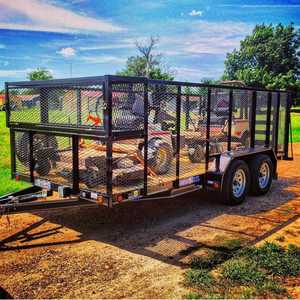 Hot Sale Hydraulic Dump <b>Trailer</b> with <b>Tractor</b> Compatibility Motor Axle Gear High Quality Steel High Safety 3-Year Warranty - Product Image 3