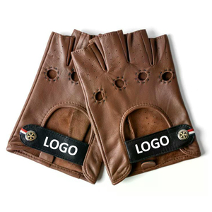 Guantes de Conducción de Piel de Cabra de Primera Calidad, Moda de Invierno, Logotipo Personalizado con Precio Razonable, Guantes de Conducción para Vestir - Product Image 1