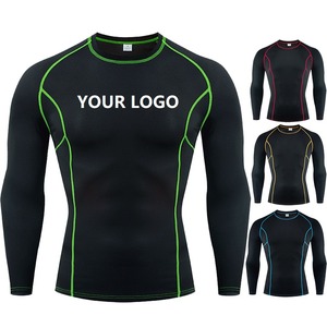 Alta calidad al por mayor de manga completa sublimación camiseta BJJ Rash Guard Fitness hombres MMA ropa - Product Image 6