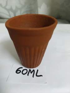 Tasses et soucoupes à thé en argile de verre en terre cuite Medium India Desi Bonne qualité pour un usage domestique pour le lait/les boissons et le lassi - Product Image 4