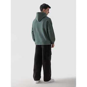 Sweat à capuche en molleton vert chasseur 100% coton, imprimé à l'écran, tailles XXS XS S M XL 2XL 3XL 4XL 5XL 6XL, échantillon gratuit disponible - Product Image 3