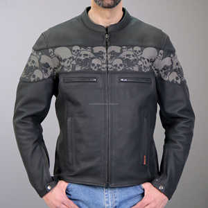 2025 Nuevo artículo Chaqueta de cuero para hombre Chaqueta de cuero de manga larga Ropa de calle Chaqueta de cuero para hombre de Boomletcorp Sportswear. - Product Image 1