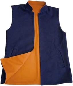 เสื้อกั๊กสองด้านของผู้ชายสำหรับใส่ในฤดูหนาวเสื้อผ้าแฟชั่นแบบซาอุดิอาระเบียใส่สบายสำหรับอากาศหนาว - Product Image 4