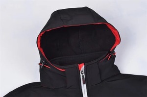 Veste coupe-vent tactique de pluie en polyester de sport softshell coupe-vent de chasse d'hiver à coque dure Vente en gros personnalisé - Product Image 4