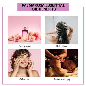Huile Essentielle de Palmarosa 100% Pure à Base de Vanille, Huile Raffermissante, Nourrissante et Hydratante pour le Corps, Qualité Cosmétique et Alimentaire - Product Image 4