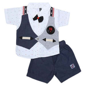 Trajes para Bebés Recién Nacidos, 2 Piezas, 42008 - Azul Marino - Product Image 3