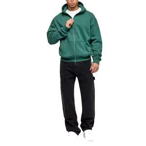 เสื้อมีฮู้ดแบบมีซิปสำหรับผู้ชาย, เสื้อมีฮู้ดพิมพ์ลายดิจิทัลแฟชั่นปรับแต่งสีได้ใส่พอดีตัวปกติสำหรับฤดูหนาวของผู้ชาย - Product Image 1