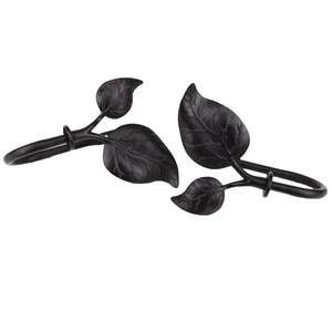 Cortina de Metal única negra Hold Back Accesorios para el hogar Cortina Tieback Holder Sala de estar Hoteles Cantidad a granel Hecho EN LA India 2024 - Product Image 6