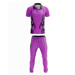 New Stylish Durable Quality Breathable Lightweight Quick Dry Plus Size Sublimation Printed Spandex/Cotton <b>Cricket</b> Uniform Unisex - Product Image 1