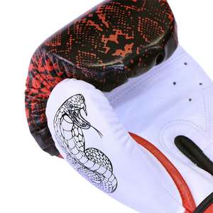 Guantes de Boxeo de Cuero Auténtico de Alta Calidad para Unisex, Guantes de Boxeo de Cuero PU para Entrenamiento, Más Vendidos - Product Image 2