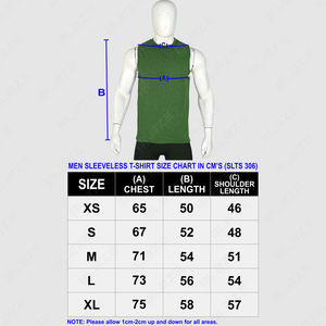 Camiseta de algodón para correr con logotipo personalizado al por mayor, camisetas atléticas musculosas, ropa deportiva sin mangas para entrenar, camiseta sin mangas para gimnasio para hombre - Product Image 6