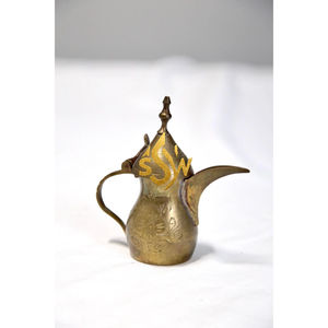 Design luxueux nouveauté thé et café en laiton pur servant Dallah Pot cuisine et maison Table décorative thé expresso Dallah - Product Image 5