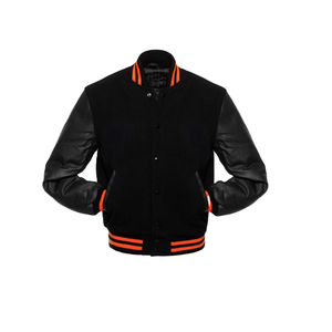 Chaqueta de invierno para hombre, chaqueta varsity de algodón con cuello alto, chaqueta vintage reversible para mujer, talla grande, ropa urbana, diseño personalizado OEM - Product Image 3