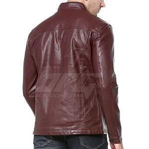 Chaqueta de invierno de cuero de moto de alta calidad diseño personalizado chaqueta de cuero de moto de último estilo - Product Image 4