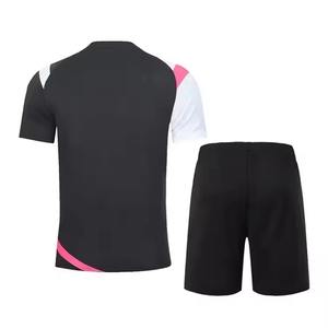 OEM Top Sale <b>Tennis</b> Uniform for Men and Shorts Unique Style for Custom Logo Best Quality Breathable Training Shirts and Shorts - Product Image 4