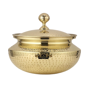 Top Quality Brass Hot <b>Pots</b> Set German Decor & Floral Handles Cook Wares Sets Kitchen Non Stick <b>Pots</b> Hammered <b>Cooking</b> <b>Pot</b> - Product Image 1