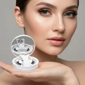 Nouvelles extensions de <span class=keywords><strong>cils</strong></span> magnétiques réutilisables avec applicateur pour <span class=keywords><strong>cils</strong></span> supérieurs et inférieurs - Product Image 2