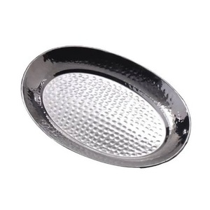 Handmade Classic Design Metal Casted Aluminium Round Tray Gold for Home and <b>Kitchen</b> <b>Decor</b> Serving Tray - Product Image 4
