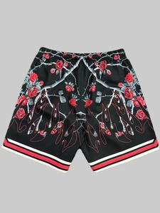 Vente à chaud de shorts cargo légers et respirants pour hommes, vêtements de sport confortables et personnalisés à sublimation pour un usage quotidien au gymnase - Product Image 2