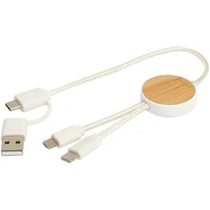 Cavo USB 5-in-1 Chechia Sostenibile ed Ecologico per Promozioni - Product Image 5