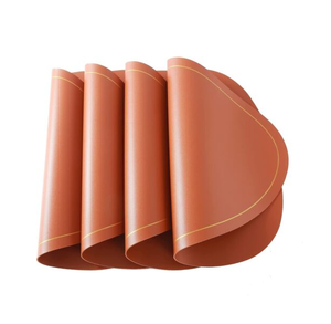 Ining eether able Mat Customized ququare SHAPE y rinenjuaged eether lacemat con venta muestra gratis del producto - Product Image 3