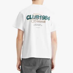 T-shirt blanc surdimensionné DTF | 100% coton French Terry 300 GSM Crewneck | T-shirt graphique rétro | Streetwear Premium & Urban Fashion - Product Image 2