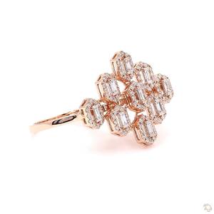 Elegant Gold <b>Diamond</b> <b>Ring</b> for Women Modern Sparkle Fine Jewelry Stylish Wedding Engagement Gift Daily Wear <b>Ring</b> - Product Image 5
