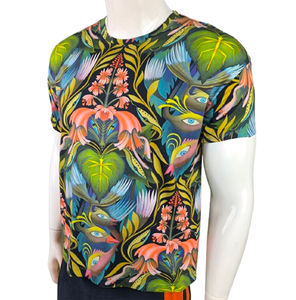 Nouvel Arrivage en Gros T-shirt Décontracté à Manches Courtes pour Homme en Coton Tricoté 100% Col Rond Coupe Classique Respirant Anti-boulochage Uni - Product Image 4