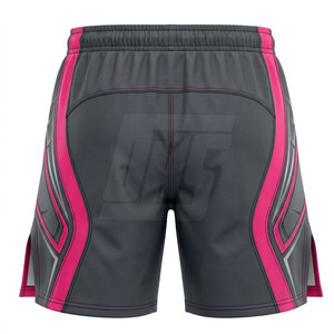 Shorts de combat personnalisés pour l'entraînement en équipe et la compétition, tissu extensible, séchage rapide, coupe confortable pour les arts martiaux, MMA, boxe - Product Image 2
