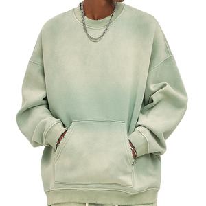 Sweat à capuche Vintage Stone Acid Wash pour hommes de haute qualité Logo personnalisé Meilleure vente pour l'hiver Prix raisonnable Lettre anti-rétrécissement - Product Image 6
