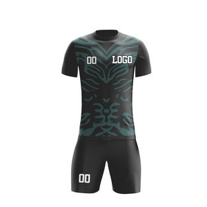 Custom Football Jersey for <b>Fans</b> and Players New Season Custom Color Club Soccer Set 100% Breathable Polyester Team Uniform - Product Image 3