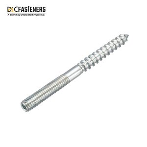 สลักเกลียวแขวนแบบสองหัว M10เกลียวแบบ unc/unf M2 M20ขนาดเกลียวยาวหลากหลายโลหะชุบสังกะสีทำจากทองเหลืองมีให้เลือก - Product Image 4