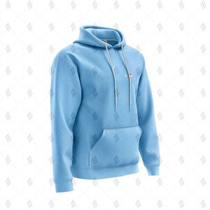 Sweat-shirt classique pour homme 350Gsm Poids lourd 100% coton Tricoté Couleur unie Vêtement décontracté Respirant Anti-rides Séchage rapide - Product Image 5