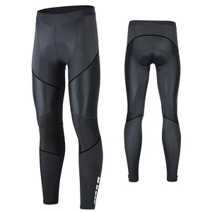 Pantalones personalizados con cremallera reflectante para hombre, pantalones largos Roubaix con relleno de Gel 3D para ciclismo profesional - Product Image 2