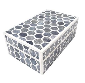 Cajas de joyería de decoración con forma de caja de incrustaciones de hueso para almacenamiento de bodas hechas para regalos y almacenamiento a bajo precio por HF CRAFTS - Product Image 6