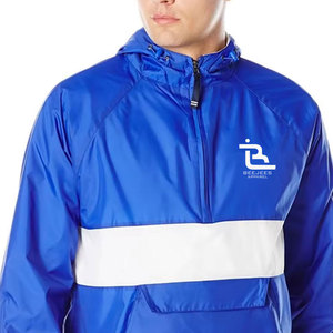 Veste coupe-vent en nylon de qualité supérieure, imperméable, légère, fermeture éclair intégrale, veste décontractée pour l'extérieur, logo personnalisé - Product Image 5