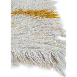 Alfombra de Lana Zuri Ivory Pae-287, Tejida a Mano con Patrón Abstracto, para Sala de Estar, Entrada, Pasillo o Espacios Rectangulares - Product Image 4