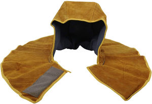 Capuchas de Seguridad para Soldadura de Cuero Vacuno de Alta Calidad, Resistentes al Fuego, Anti-Corte y Anti-Calor - Product Image 5
