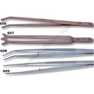 210mm Copper Tong Fish Type Tweezers Stainless Steel Jewelry <b>Pliers</b> Tools From Trusted Supplier <b>jewellery</b> tool high quality - Product Image 2