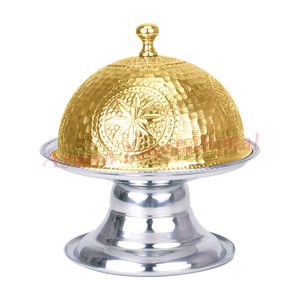 Suministro de Material de aluminio de alta calidad, cuencos de fecha de Metal de Latón chapado en oro, asequible, el mejor árabe - Product Image 4