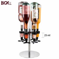 Outils de Bar 6 bouteilles distributeur de boisson bière liqueur distributeur de vin rotatif