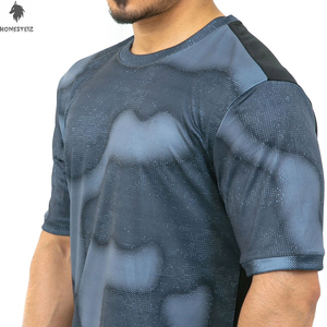 Camiseta personalizada para hombre de alta calidad 100% algodón Hip Hop Streetwear Ringer DTG y tela de punto con serigrafía - Product Image 6