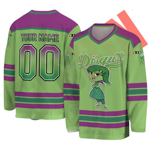 Camisetas de Hockey sobre Hielo Personalizadas con Sublimación Premium, Diseños Personalizados para Equipos Escolares, Transpirables, de Secado Rápido, 100% Poliéster - Product Image 6