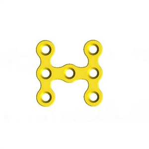 Chirurgie implants chirurgicaux en acier inoxydable 2.0mm système plaque maxillo-faciale en forme de H ensemble d'instruments manuels Instruments de la colonne vertébrale - Product Image 2