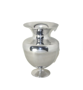 แจกันดอกไม้สีเงินดีไซน์ใหม่สำหรับตกแต่งบ้านห้องนั่งเล่นและห้องนอน - Product Image 6