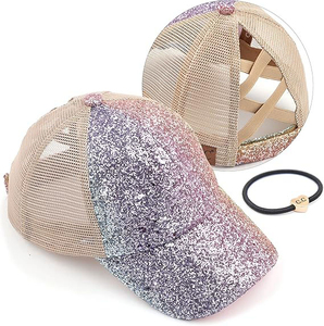 Gorra de Béisbol Ajustable con Pedrería Personalizada, Unisex, 100% Algodón, Estilo Hip Hop, con Piedras Brillantes - Product Image 1