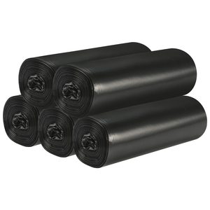 ถุงขยะพลาสติกสีดำแบบกำหนดเองถุงขยะแบบม้วน - Product Image 2