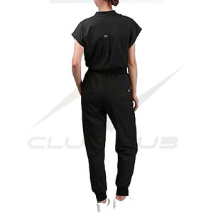 Conjunto de Uniforme Médico para Mujer al por Mayor, Tejido Elástico Transpirable de Poliéster, Ideal para Hospital - Product Image 6