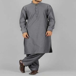 Shalwar Kameez islamique de style unique pour hommes en coton doux - Product Image 6
